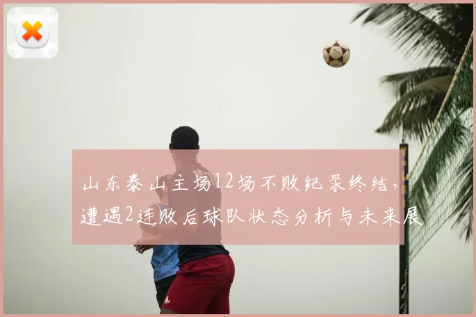 山东泰山主场12场不败纪录终结,遭遇2连败后球队状态分析与未来展望